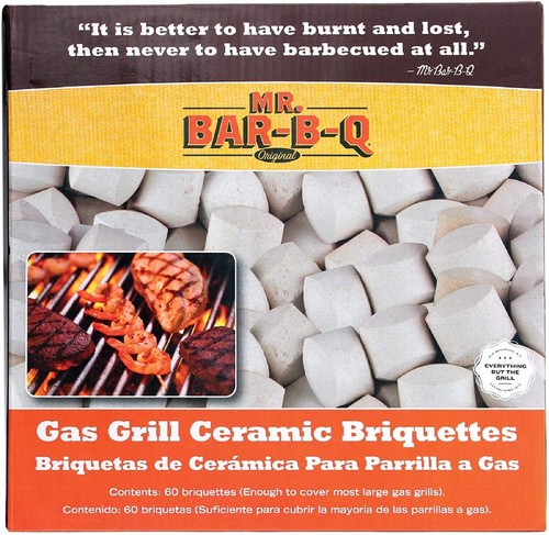 Ceramic gas grill self - gas,
